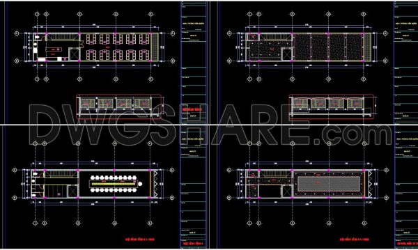 2 years ago
                

                
             2,778CAD drawings for the interior design and construction of a 6-story office building