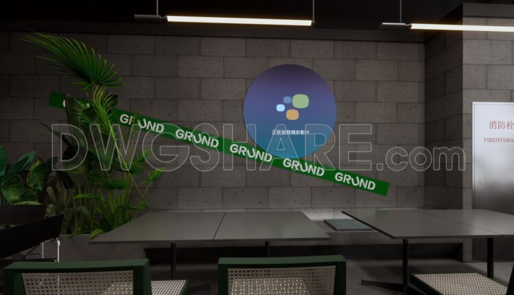 Detailed CAD drawings for the design and construction of coffee shop