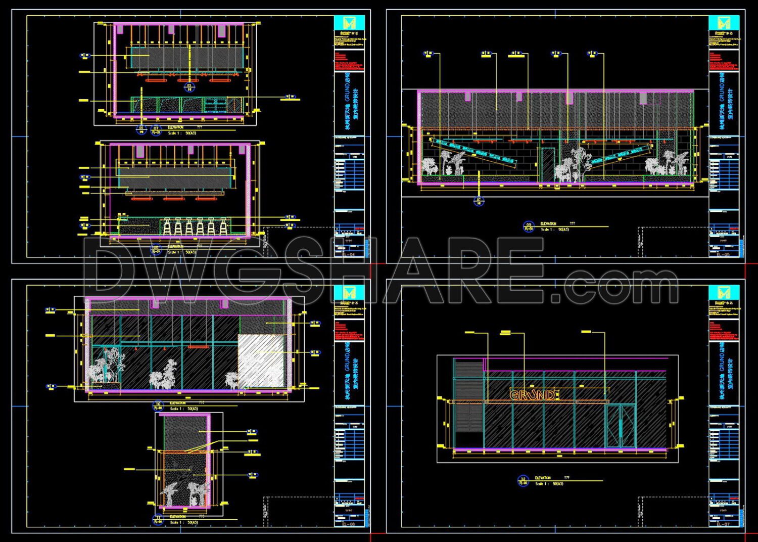Free Cad Blocks, download DWG models for architects, designers, engineers