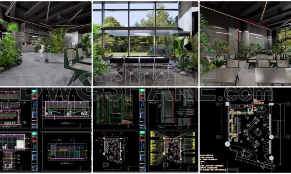 2 years ago
                

                
             4,401Detailed CAD drawings for the design and construction of coffee shop