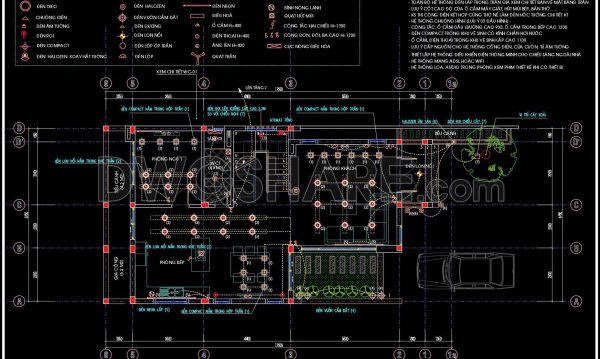 2 years ago
                

                
             603108. Detailed CAD drawings for the ceiling layout design of a 4-story townhouse
