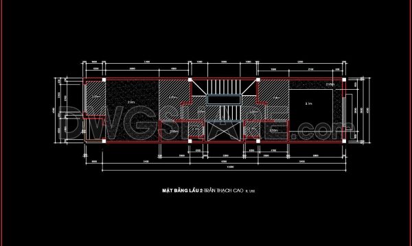 2 years ago
                

                
             456111. Detailed CAD drawings for the ceiling layout design of a 4-story townhouse