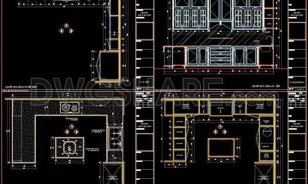 2 years ago
                

                
             2,555112. CAD technical drawings of kitchen cabinets for the house