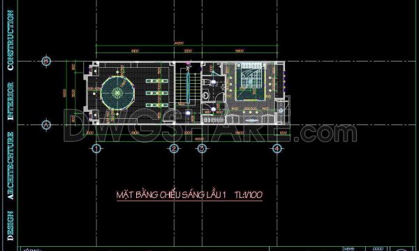 2 years ago
                

                
             530114. Detailed CAD drawings for the ceiling layout design of a 3-story townhouse