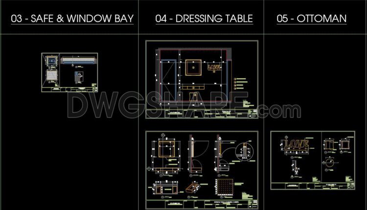 13. CAD design drawings for the construction of a 113 m2 apartment