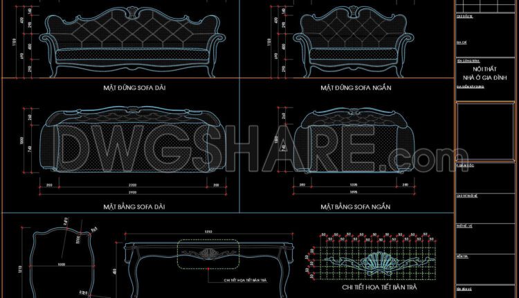 17. Free Download CAD Drawings for the Technical Design and Construction of Living Room Interiors