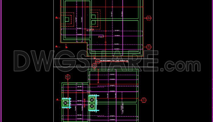 183. CAD drawing Of Firefighting Tank Free download