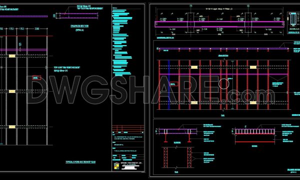 2 years ago
                

                
             523190. CAD drawing Of Bridge Cross Section and Beam Layout Free download