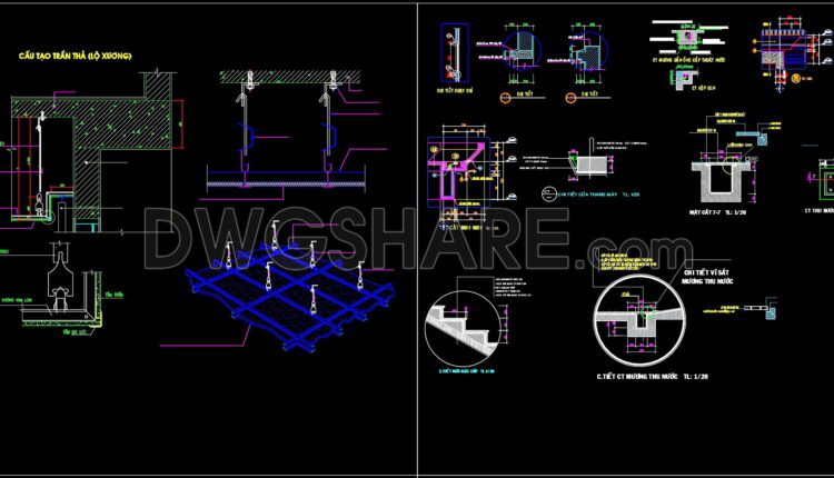 210. Free download of detailed architectural CAD drawings and structural details