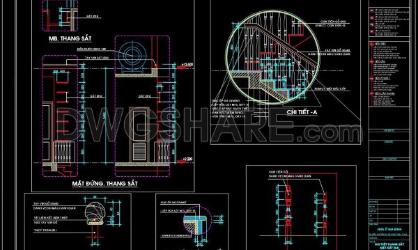 217. Download detailed CAD drawings of townhouse stairs