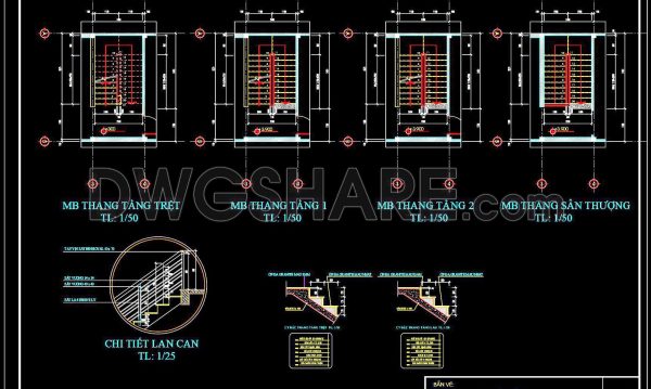 222. Download detailed CAD drawings of townhouse stairs