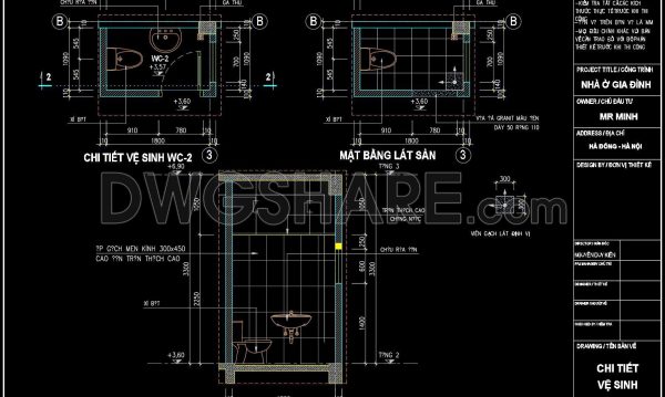 2 years ago
                

                
             419232. Free download of CAD technical drawings for the construction of bathrooms in townhouses