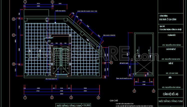 234. House Plan Design CAD File Free download