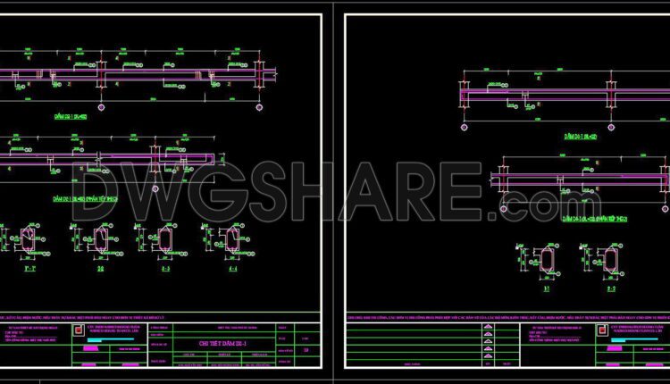 252. Structural Drawings Of 3-Story House A Complete Project 4.5m x 15m For Download