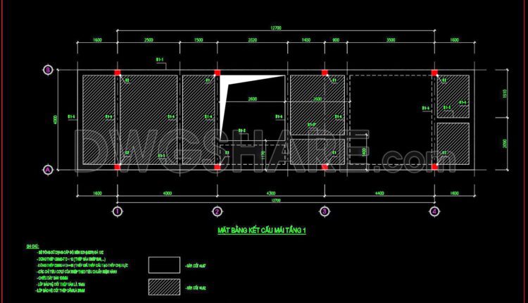 254. Structural Drawings Of 3-Story House A Complete Project 4m x 12.7m For Download