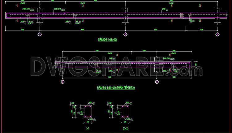 254. Structural Drawings Of 3-Story House A Complete Project 4m x 12.7m For Download