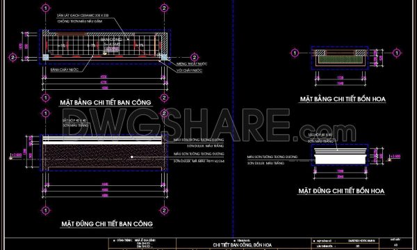 2 years ago
                

                
             388297. Detailed architectural CAD drawings of the balcony, railing, and skylight roof of the townhouse