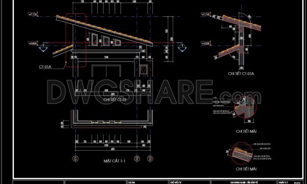 298. Detailed architectural CAD drawings of the facade townhouse