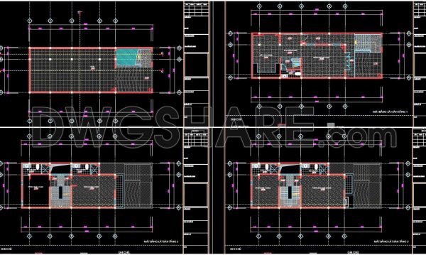 2 years ago
                

                
             42730. Download free detailed CAD drawings of floor plans for a 4-story townhouse