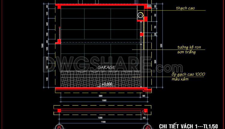 301. Detailed architectural CAD drawings of the facade, balcony, railing townhouse