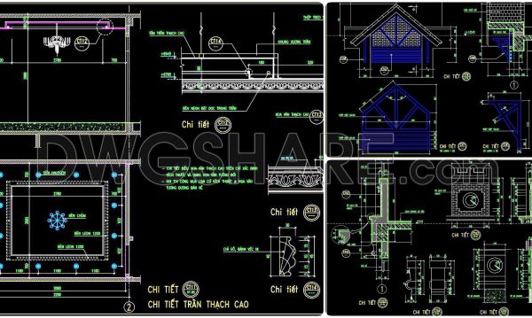 302. Detailed architectural CAD drawings of vertical facade wall sections, balcony townhouse