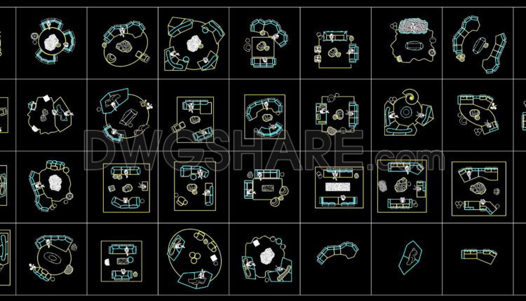 302. Free download the modern, rational, minimalist, classic, and traditional Italian Edra sofa CAD block library