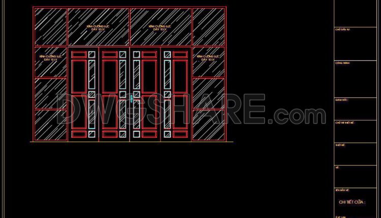 309. CAD detailed drawings of vertical facade wall sections for townhouses