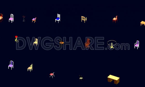 2 years ago
                

                
             574309. Tables And Chairs 3D Cad Blocks free download