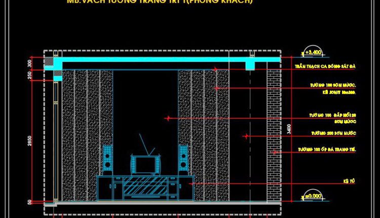 312. Detailed architectural CAD drawings of vertical facade wall sections townhouse