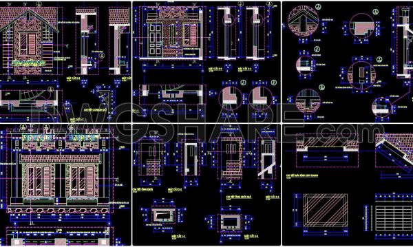 2 years ago
                

                
             1,177327. Detailed architectural CAD drawings of the balcony, railing, and skylight roof of the townhouse