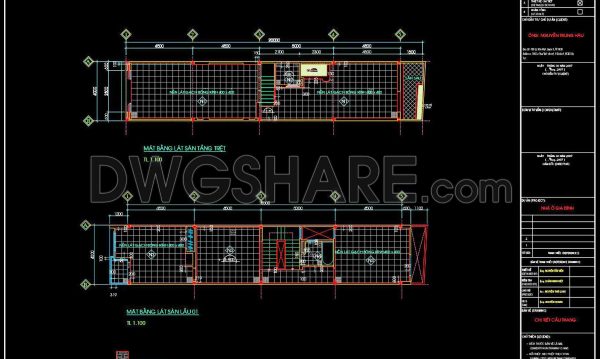 2 years ago
                

                
             28935. Download free detailed CAD drawings of floor plans for a 3-story townhouse