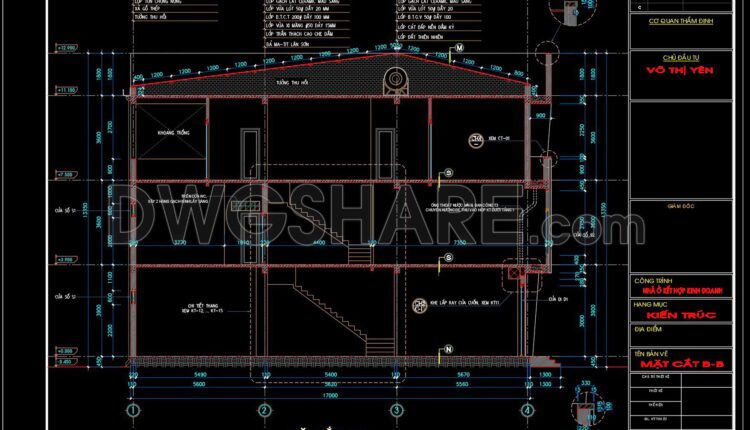 361. Download CAD Design Drawings for a 3-Story House with Dimensions 8m x 15m