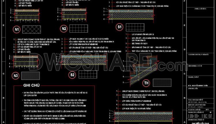 37. Download free detailed CAD drawings of floor plans for a 5-story townhouse
