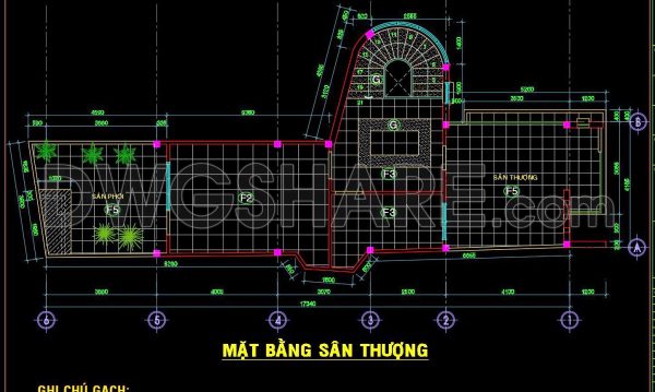 2 years ago
                

                
             27439. Download free detailed CAD drawings of floor plans for a 4-story townhouse