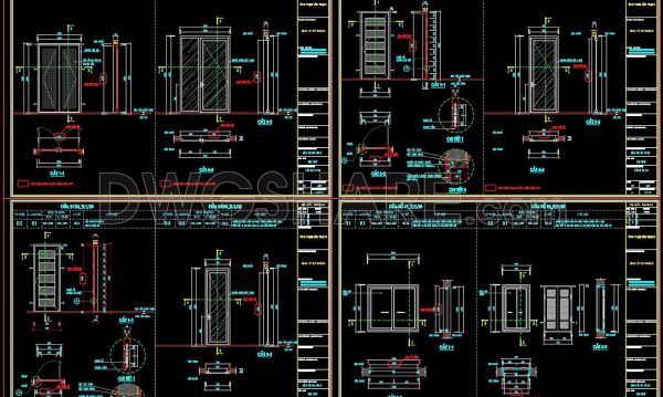 2 years ago
                

                
             576530. Detailed CAD Drawings Of Doors, Windows For Download