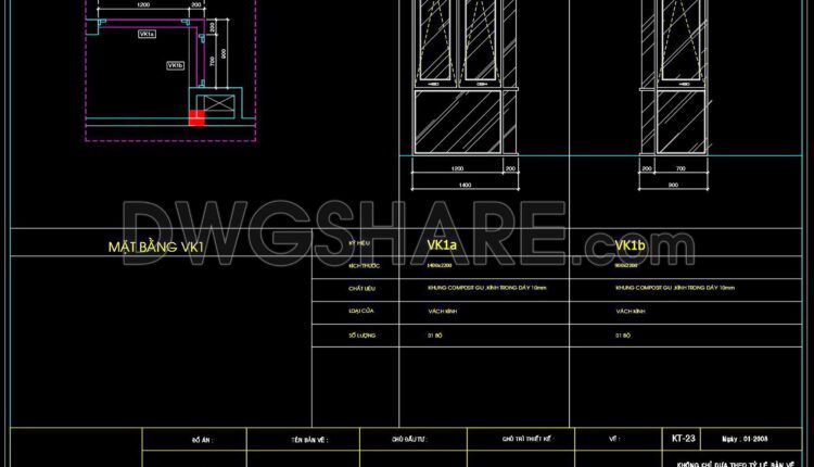531. Detailed CAD Drawings Of Doors, Windows For Download