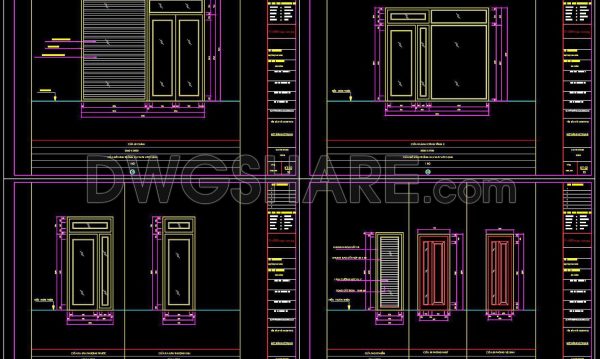2 years ago
                

                
             447539. Detailed CAD Drawings Of Doors, Windows For Download