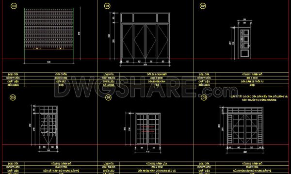 2 years ago
                

                
             487553. Detailed CAD Drawings Of Doors, Windows For Download