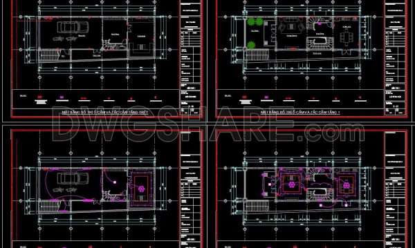 2 years ago
                

                
             64894. CAD drawings for detailed electrical designs for a 4-story townhouse