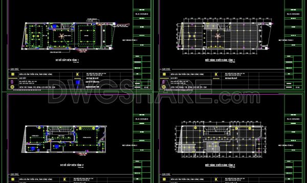 2 years ago
                

                
             671102. CAD drawings for detailed electrical designs for a 4-story townhouse