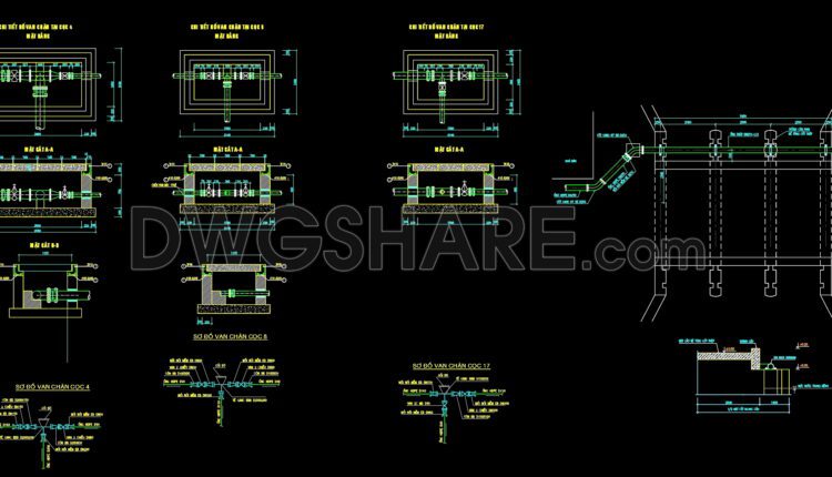 220. Download free CAD technical drawings of Electrical and Water systems