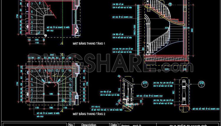 231. Download detailed CAD drawings of townhouse stairs