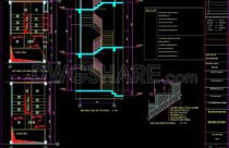 394. Free Download of Detailed Technical CAD Drawings for Bathroom ...