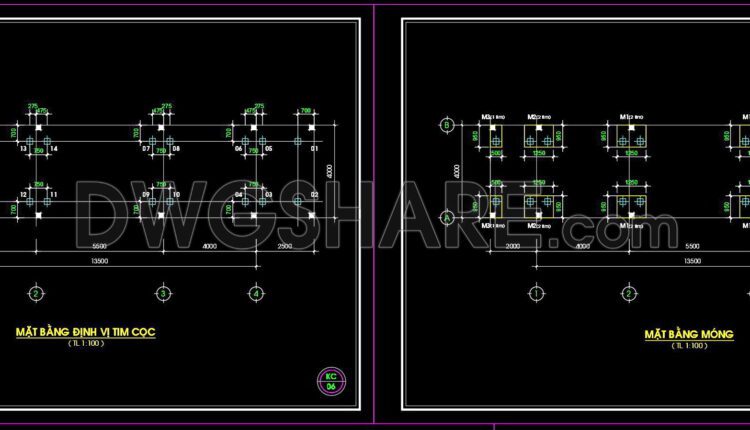 257. Structural Drawings Of 3-Story House A Complete Project 4m x 18m For Download