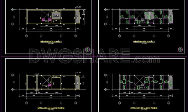 2 years ago
                

                
             416257. Structural Drawings Of 3-Story House A Complete Project 4m x 18m For Download