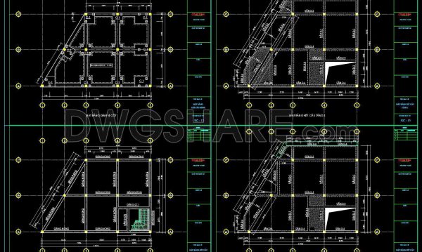 2 years ago
                

                
             726263. Structural Drawings Of 4-Story House A Complete Project 7.6m x 11.2m For Download