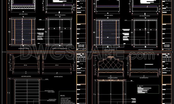 2 years ago
                

                
             1,124335. Free download CAD drawings of the technical details of various types of beds