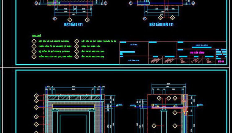 341. Free download of detailed architectural CAD drawings for elevations and balconies (2)