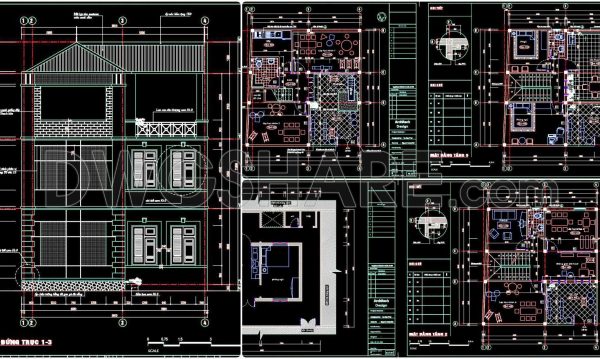 2 years ago
                

                
             903370. Download CAD Design Drawings for a 3-Story House with Dimensions 8.8m x 8.9m