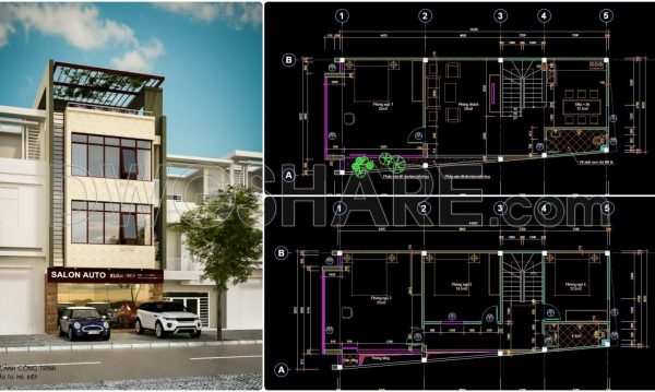 2 years ago
                

                
             1,059372. Download CAD Design Drawings for a 4-Story House with Dimensions 6.2m x 14.2m